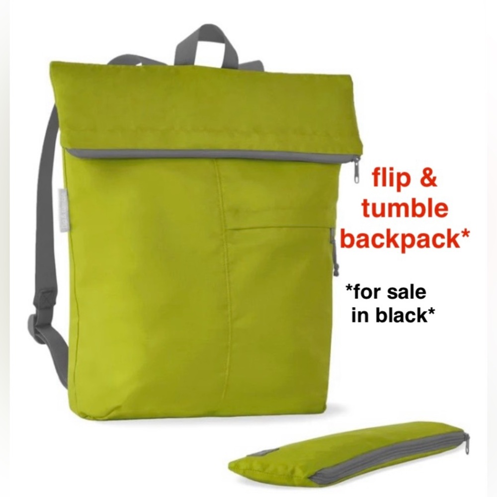 ☀️LAST ONE☀️NWT flip & tumble BACKPACK made from 100% recycled PET materials